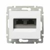Legrand Valena Бел Розетка комп(RJ45) 2-ая 5 кат UTP (774231)