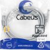 Cabeus PC-UTP-RJ45-Cat.5e-3m