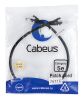 Cabeus PC-UTP-RJ45-Cat.5e-0.5m-BK