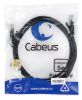 Cabeus PC-UTP-RJ45-Cat.5e-1.5m-BK