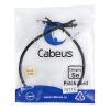 Cabeus PC-UTP-RJ45-Cat.5e-0.5m-BK-LSZH Cabeus PC-UTP-RJ45-Cat.5e-0.5m-BK-LSZH