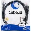 Cabeus PC-UTP-RJ45-Cat.6-2m-BK