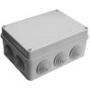 Коробка распределительная ОП 150х110х70мм IP54 10 выходов 10 гермовводов. крышка на винтах сер. Epplast 210314 Коробка распределительная ОП 150х110х70мм IP54 10 выходов 10 гермовводов. крышка на винтах сер. Epplast 210314