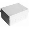 Коробка распределительная ОП 150х110х70мм IP54 10 выходов без гермовводов крышка на винтах бел. Epplast 215311 Коробка распределительная ОП 150х110х70мм IP54 10 выходов без гермовводов крышка на винтах бел. Epplast 215311