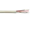 ELETEC Кабель комбинированный RG59 CU+2x0.75 мм2 75 Ом, белый, 500 м (04-127)