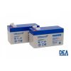 DEA Комплект батарей 24 вольтовой автоматики для распашных ворот