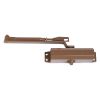 Аллюр Доводчик дверной COMFORT ДД 165/3-4 A-C (до 100 кг) коричневый RAL8024, морозостойкий (10)