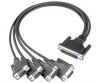 MOXA CBL-M44M9x4-50