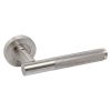 Булат РФ 01.02НС AISI 304 INOX нержавеющая сталь Комплект ручек с круглой накладкой под МЦ (24)