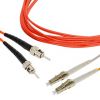 Hyperline FC-D2-62-LC/PR-ST/PR-H-109M-LSZH-OR
