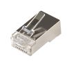 Разъем cквозной RJ-45(8P8C) под витую пару, FTP, CAT 6a REXANT (05-1039)