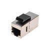 Адаптер проходной формата Keystone, Jack RJ-45(8P8C), FTP, CAT 5e REXANT PRO (02-0102)
