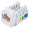 Модуль Keystone Jack RJ-45(8P8C), UTP неэкранированный, CAT 6, тип 90 градусов, белый REXANT PRO (02-0254) Модуль Keystone Jack RJ-45(8P8C), UTP неэкранированный, CAT 6, тип 90 градусов, белый REXANT PRO (02-0254)
