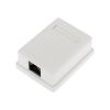 Рoзетка компьютерная внешняя, 1-порт RJ-45 (8P8C), UTP, CAT 6 REXANT (03-0132)