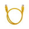 Патч-корд U/UTP, CAT 6, RJ45-RJ45, 26AWG, LSZH, желтый, 0,5м REXANT (02-0295-05) Патч-корд U/UTP, CAT 6, RJ45-RJ45, 26AWG, LSZH, желтый, 0,5м REXANT (02-0295-05)