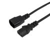 Шнур сетевой IEC 320 C13 – IEC 320 C14 3x0,75мм², длина 1,8м REXANT (04-2723)