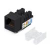 Cabeus KJ-RJ45-Cat.5e-90-SW-BK