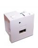 Lanmaster LAN-EZ45x45-1U/R2-WH