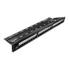 SUPRLAN Модульная патч-панель для Keystone Jack 19", под 24 модуля, UTP, 1U 10-0401