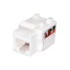SUPRLAN Keystone Jack 8P8C (RJ-45), UTP, 5e. инструментальная заделка, белый 10-0313