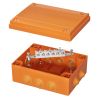 ДКС FSK41610 Коробка пластиковая FS с кабельными вводами и клеммниками, IP55, 240x190x90 мм, 6р, 450V, 32A, 10 мм2, нерж.контакт