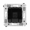 ДКС 4402693 Компьютерная розетка RJ-45 без шторки в стену, кат.6 одинарная, Avanti, черный квадрат ДКС 4402693 Компьютерная розетка RJ-45 без шторки в стену, кат.6 одинарная, Avanti, черный квадрат