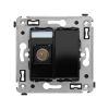 ДКС 4402503 Розетка TV одиночная в стену, Avanti, черный квадрат