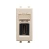 ДКС 4405251 HDMI розетка модульная, тип А-А, Avanti, ванильная дымка, 1 модуль