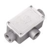 ДКС 6330-25 Коробка ответвительная алюминиевая, 3 ввода, М25х1,5 ,IP55, 118х67х42мм