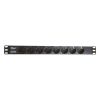 ДКС R519SH8 Блок распределения питания (PDU) 19" 16A, Вых:8 Schuko, Вх:Schuko ДКС R519SH8 Блок распределения питания (PDU) 19" 16A, Вых:8 Schuko, Вх:Schuko