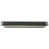 ДКС R519IEC8AMC14 Блок распределения питания (PDU) 19" 10A с индикацией, Вых:8 C13,Вх: C14