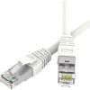 ДКС RN6ASF4530WH-28 Патч-корд экранированный SLIM CAT6A S/FTP 4х2, 28 AWG, LSZH, белый, 3м