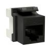 ДКС RNK5EU180BK Модуль Keystone RJ45 CAT 5E неэкранированный (UTP), 180 градусов, черный