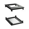 ДКС R5RKTB612FITB Крыша с фланцем и основание для 19" IT-CQE 600x1200, RAL9005