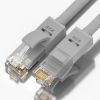 GCR Патч-корд прямой 0.1m UTP кат.5e, серый, 24 AWG, литой, ethernet high speed 1 Гбит/с, RJ45, T568B GCR-LNC03-0.1m