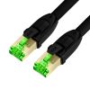 GCR PRO Патч-корд LSZH PROF кат.8 ethernet  5.0m SF/FTP, RJ45, медь, 40 Гбит/с, 26 AWG, черный, литой, экранированные коннекторы 24K GOLD, T568B GCR-52350