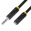 GCR Удлинитель аудио 1.5m jack 3,5mm/jack 3,5m нейлон, черный, ультрагибкий, 28 AWG, M/F, Premium, экран, стерео GCR-STM8114-1.5m GCR Удлинитель аудио 1.5m jack 3,5mm/jack 3,5m нейлон, черный, ультрагибкий, 28 AWG, M/F, Premium, экран, стерео GCR-STM8114-1.5m