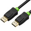 GCR Кабель PROF 2.0m DisplayPort v1.2, 19M/19M, черный, 28/28 AWG GCR-DP2DP-2.0m