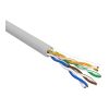 Кабель витая пара U/UTP, CAT 5e, ZH нг(А)-HF, 4PR, 24AWG, INDOOR, SOLID, серый, 305м REXANT 01-0059 Кабель витая пара U/UTP, CAT 5e, ZH нг(А)-HF, 4PR, 24AWG, INDOOR, SOLID, серый, 305м REXANT 01-0059