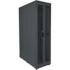 Шкаф телекоммуникационный напольный серверный черный 19",33U(600x1000) , ШТ-НП-С-33U-600-1000-П2П-Ч передняя перфорированная,задняя перф.двойная ССД 130411-01423