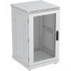 Шкаф телекоммуникационный напольный 19",18U(600x600), ШТ-НП-18U-600-600-П, передняя дверь перфорированная ССД 130411-00494