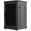 Шкаф телекоммуникационный напольный 19",18U(600x1000), ШТ-НП-М-18U-600-1000-П-Ч, передняя дверь перфорация, черный ССД 130411-01185