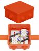 Коробка монтажная, огнестойкая, без галогена Коробка JBS080 85х85х50, 6 вых., 9P (0,15-4,0 мм²) (431