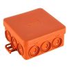 Коробка монтажная, огнестойкая, без галогена Коробка JBL085 85х85х38, 12 вых., 2P (0,15...4мм²) сера Коробка монтажная, огнестойкая, без галогена Коробка JBL085 85х85х38, 12 вых., 2P (0,15...4мм²) сера