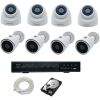 IPTRONIC Комплект IP дом/дача Bullet-Dome Kit 4-4