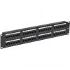 Панель коммутационная с кабельными органайзерами 19", 2U, 48 портов, RJ-45, CAT 6, UTP REXANT PRO (02-0232)