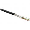 Hyperline SFUTP4-C6-P26-IN-LSZH-BK-500