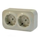 Legrand Quteo Беж Розетка 2-я с/з с шт (782267) - Legrand Quteo Беж Розетка 2-я с/з с шт (782267)