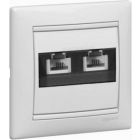  - Legrand Valena Бел Розетка ТЛФ 2-ая (774439)