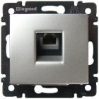 Legrand Valena Алюминий Розетка ТЛФ 1-ая (770138) - Legrand Valena Алюминий Розетка ТЛФ 1-ая (770138)